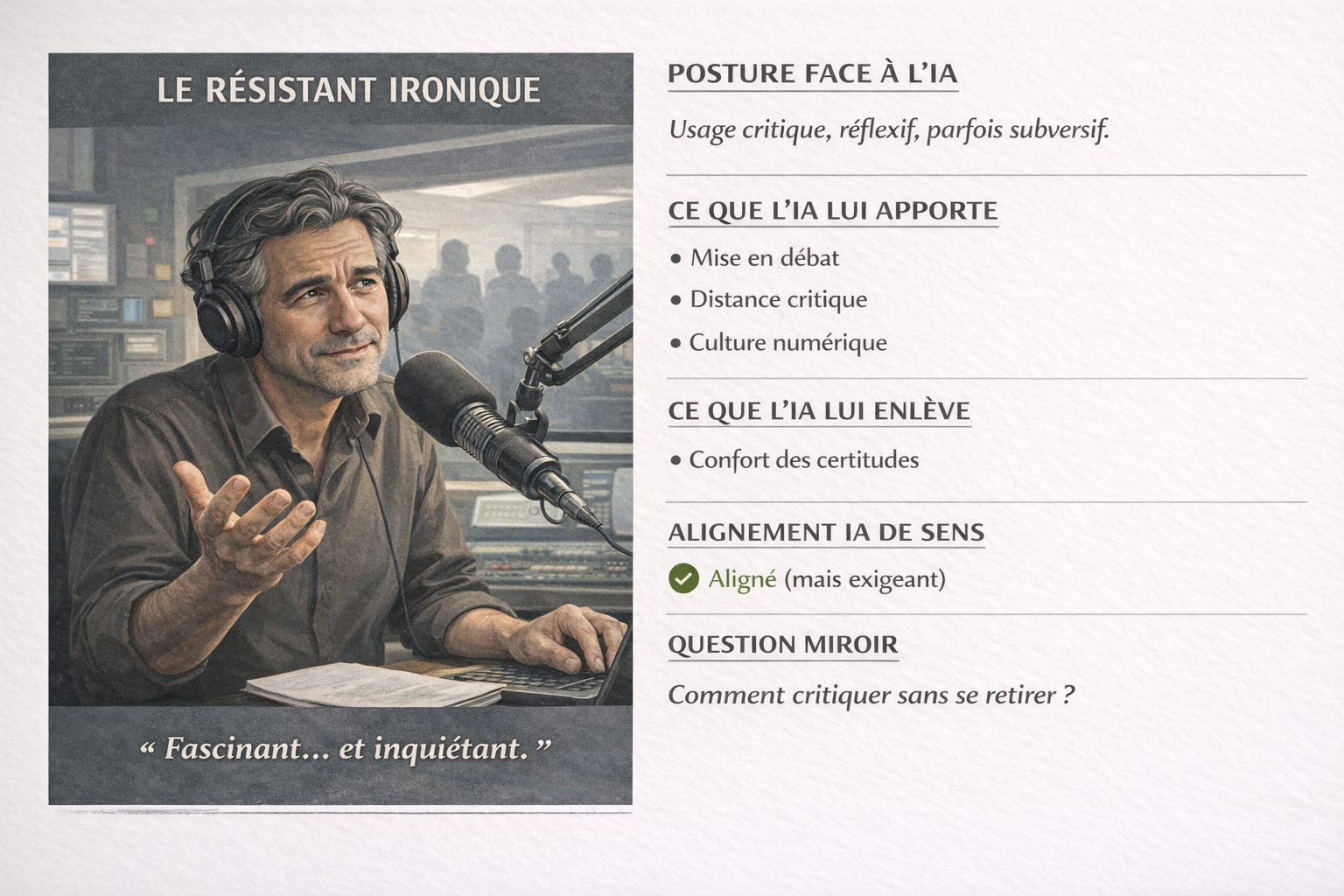 Le Résistant Ironique