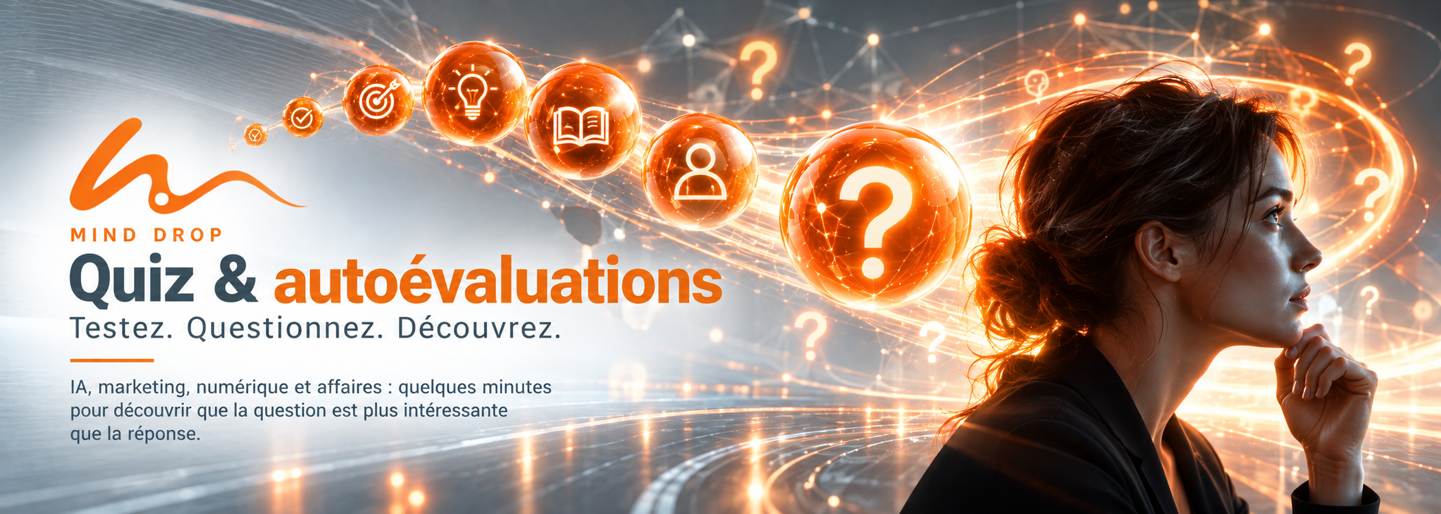 Quiz et autoévaluations lumineuses