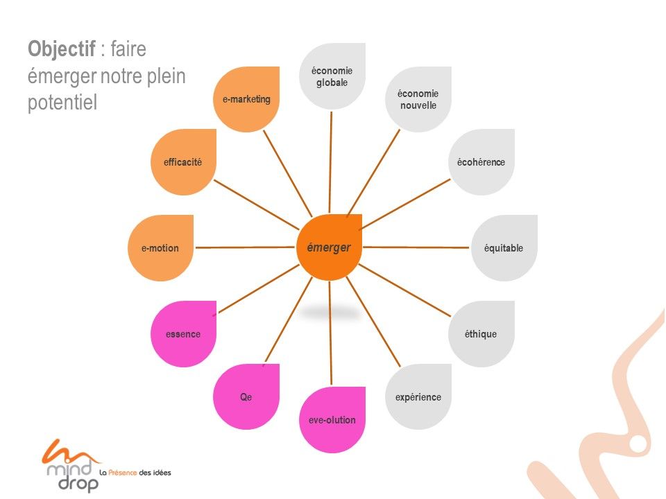 Visuel original de la conférence Le futur s’écrit avec un E